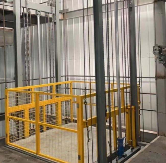 榆林导轨式升降机一般加工周期